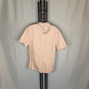 Quiksilver Soft Pink Casual Button-Down Shirt